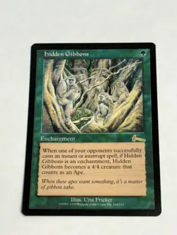 MTG NM Hidden Gibbons Urza's Legacy Near Mint English - Image 1