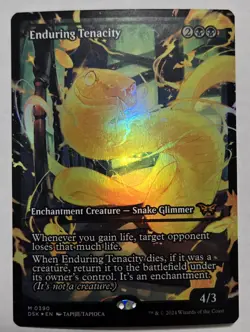 Enduring Tenacity (Showcase) Duskmourn: House of Horror Foil - Image 1