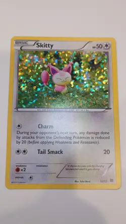 Skitty Confetti Holo 12/12 McDonald's Collection 2015 Pokemon TCG LP - Image 1
