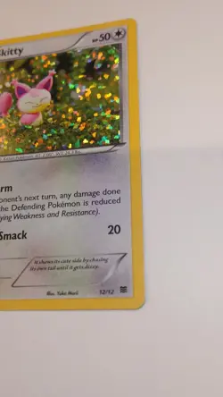 Skitty Confetti Holo 12/12 McDonald's Collection 2015 Pokemon TCG LP - Image 4