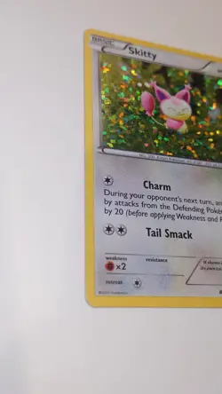 Skitty Confetti Holo 12/12 McDonald's Collection 2015 Pokemon TCG LP - Image 5