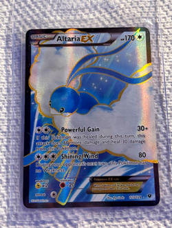 Pokemon TCG Altaria EX (Full Art) 123/124 Fates Collide Holo MINT - Image 1