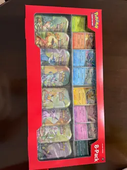 Pokemon TCG Prismatic Evolutions Costco 8 Mini-Tin Bundle w/ Promo Cards NEW - Image 3