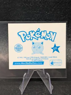 4 PACK FRESH MINT PRISM HOLO MERLIN SERIES 2 POKEMON 2000 117 38 183 111 - Image 3