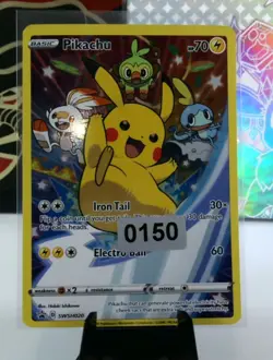 Pokemon TCG 2020 Pikachu SWSH020 Black Star Promo NM - Image 2