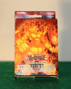 Yu-Gi-Oh! BLAZE OF DESTRUCTION Structure Deck--Sealed--Plus BCW Deck Guards+++ - Image 1