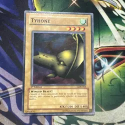 Yugioh! Tyhone LOB-063 Common 1st Edition VLP - Image 1