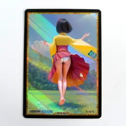 ERIKA Waifu Anime Card LIMITED 1/1 Custom TCG Holo Goddess Story ACG T11762 - Image 1
