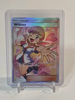 Pokemon Card - Whitney (Full Art) - SM - Lost Thunder 214/214 Ultra Rare NM - Image 2