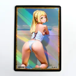 LILLIE Waifu Anime Card LIMITED 1/1 Custom TCG Holo Goddess Story ACG T11785 - Image 1