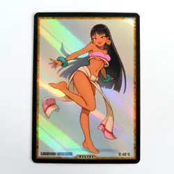 CHEL Waifu Anime Card LIMITED 1/1 Custom TCG Holo Goddess Story ACG T11741 - Image 1