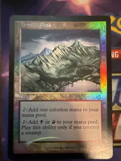 Tainted Peak FOIL Torment PLD Land Uncommon MAGIC MTG CARD Super Clean Card - Image 1