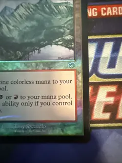 Tainted Peak FOIL Torment PLD Land Uncommon MAGIC MTG CARD Super Clean Card - Image 3