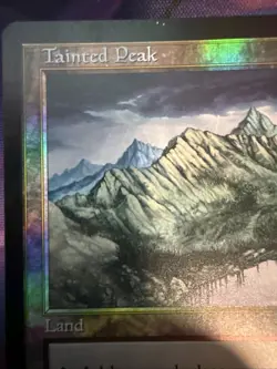 Tainted Peak FOIL Torment PLD Land Uncommon MAGIC MTG CARD Super Clean Card - Image 5