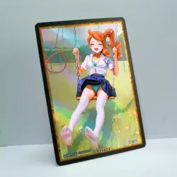 SONIA Waifu Anime Card LIMITED 1/1 Custom TCG Holo Goddess Story ACG T11822 - Image 2