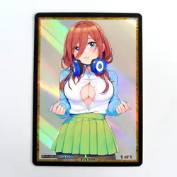 Waifu Anime Card LIMITED 1/1 Custom TCG Holo Goddess Story ACG T11798 - Image 1