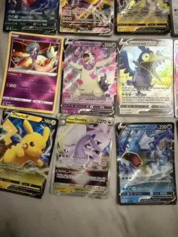 Pokemon TCG VMAX + V Lot 20 Cards Total - Image 5