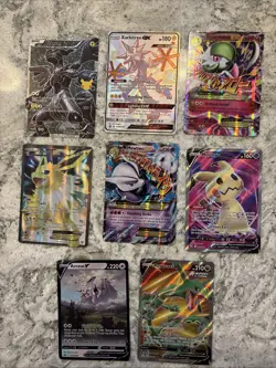 Pokemon Card Lot: M Mewtwo Ex, Monika V, Arceus V, Zekrom, Joleen EX And More - Image 1