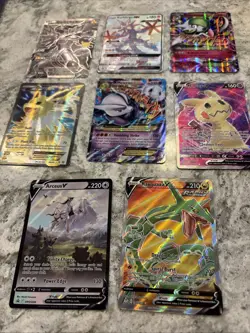 Pokemon Card Lot: M Mewtwo Ex, Monika V, Arceus V, Zekrom, Joleen EX And More - Image 3