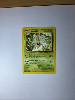 Vintage Pokemon Card Beedrill 80 HP - Stage 2 - Neo Genesis - Near Mint - Image 1