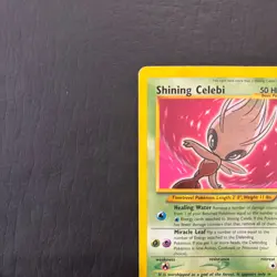 Shining Celebi 106/105 Neo Destiny Holo Wotc Pokemon Card Played - Image 3
