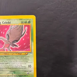 Shining Celebi 106/105 Neo Destiny Holo Wotc Pokemon Card Played - Image 5