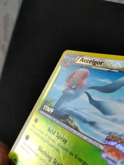 Pokemon Accelgor Staff Stamp Championship Series Promo 12/101 NM Card - Image 2