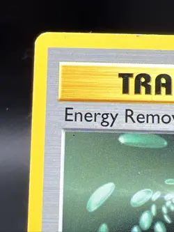 Pokemon Card Energy Removal Shadowless Base Set 1st Edition Common 92/102 NM - Image 2