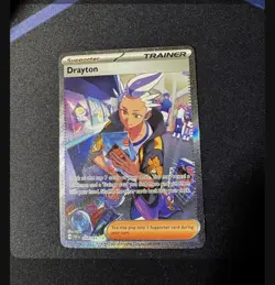 Dayton Trainer Full Art 244/191 Surging Sparks Pokemon Card NM Near Mint - Image 1