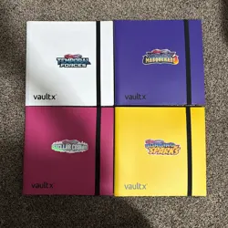 Vault x Lot Of 8 - 12 Pocket Strap Binders (480 Card) With SV01-SV08 stickers - Image 3