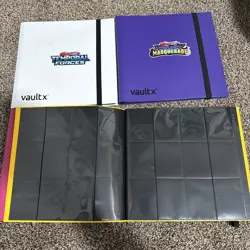 Vault x Lot Of 8 - 12 Pocket Strap Binders (480 Card) With SV01-SV08 stickers - Image 4