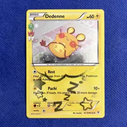 Dedenne RC10/RC32 Holo Pokemon TCG Generations Radiant Collection Card - NM - Image 1
