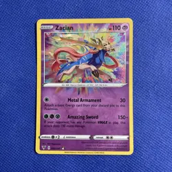 Zacian 082/185 Vivid Voltage NM Holo Foil Amazing Rare Pokemon Card - Image 1
