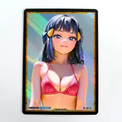 Waifu Anime Card LIMITED 1/1 Custom TCG Holo Goddess Story ACG T11754 - Image 1