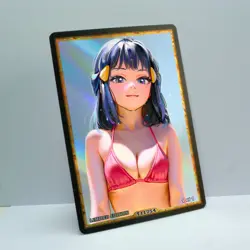 Waifu Anime Card LIMITED 1/1 Custom TCG Holo Goddess Story ACG T11754 - Image 2