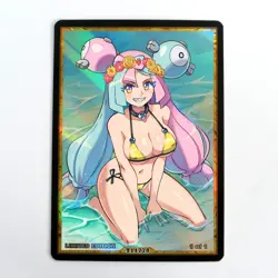 IONO Waifu Anime Card LIMITED 1/1 Custom TCG Holo Goddess Story ACG T11778 - Image 1