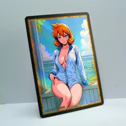MISTY Waifu Anime Card LIMITED 1/1 Custom TCG Holo Goddess Story ACG T11797 - Image 2