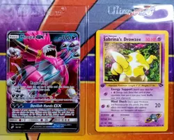 Pokemon TCG: 9 Card Collection Binder Page Lot EX GX WOTC 1st Edition Vintage - Image 4