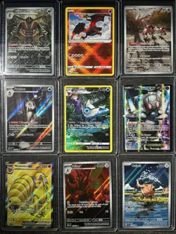 Pokemon - 18 CARD FULL ART/AR/IR/EX HIT BUNDLE - MIN $6-12 Per Card Raw Comps - - Image 1