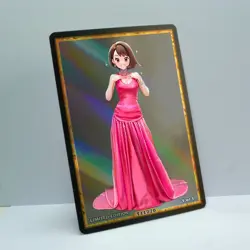 GLORIA Waifu Anime Card LIMITED 1/1 Custom TCG Holo Goddess Story ACG T11770 - Image 2