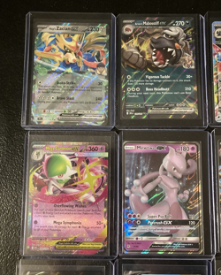 Pokemon V, EX, GX Holo Rare LOT 12 Card Lot Swsh Sv Mewtwo Rayquaza Latias NM - Image 2