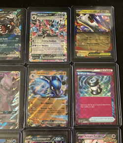 Pokemon V, EX, GX Holo Rare LOT 12 Card Lot Swsh Sv Mewtwo Rayquaza Latias NM - Image 3