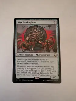 Myr Battlesphere Modern Horizons 3 MTG NM - Image 1