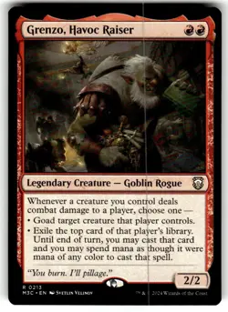 Grenzo, Havoc Raiser Modern Horizons 3 Regular MTG NM - Image 1