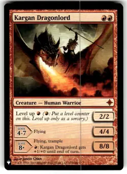 Kargan Dragonlord Rise of the Eldrazi Regular MTG NM - Image 1