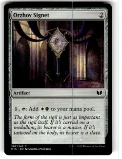 Orzhov Signet Commander 2015 MTG NM Regular - Image 1