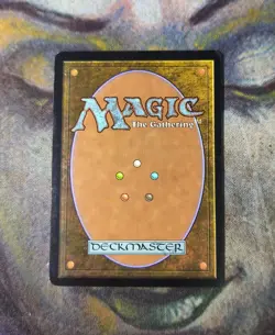 Hand Painted Altered Art Mtg Island - Manga Girl (Bulma) - Image 3
