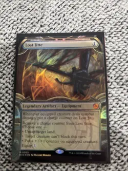 Lost Jitte (Showcase) Outlaws of Thunder Junction: the Big Score Foil - Image 1