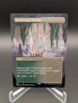 Razorverge Thicket (Borderless) Phyrexia: All Will Be One Regular - Image 1