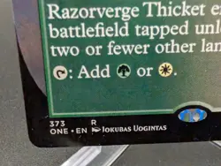 Razorverge Thicket (Borderless) Phyrexia: All Will Be One Regular - Image 2